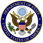 United States Department of State seal.